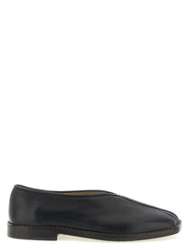 Lemaire Piped Slippers Brown