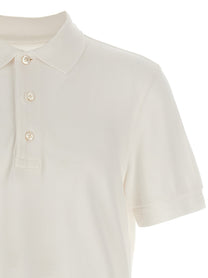 Tom Ford Piqué Polo Shirt White