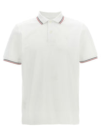 Prada Piqué Polo Shirt White