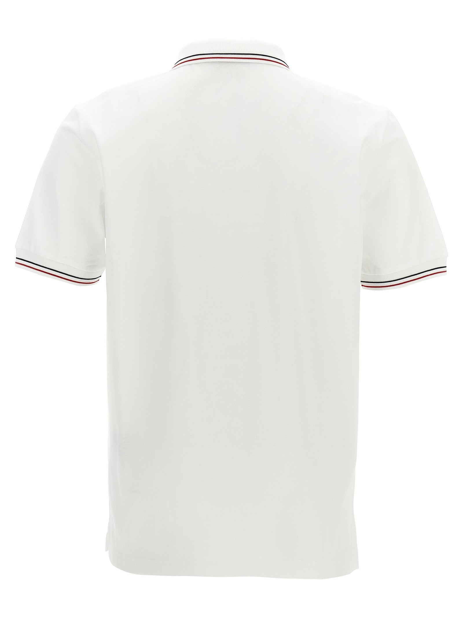 Prada Piqué Polo Shirt White