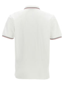 Prada Piqué Polo Shirt White
