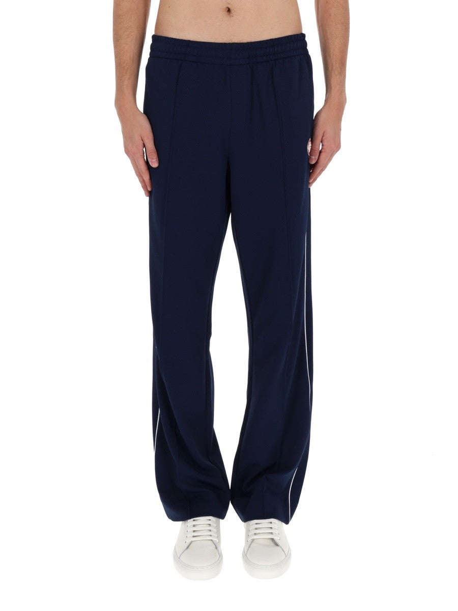 Casablanca Men's Piquet Track Pants Blue