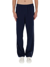 Casablanca Men's Piquet Track Pants Blue