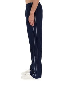 Casablanca Men's Piquet Track Pants Blue