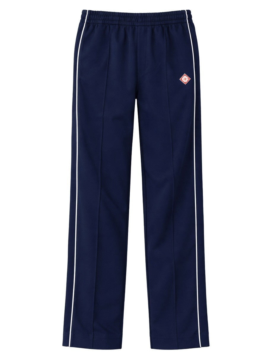 Casablanca Men's Piquet Track Pants Blue