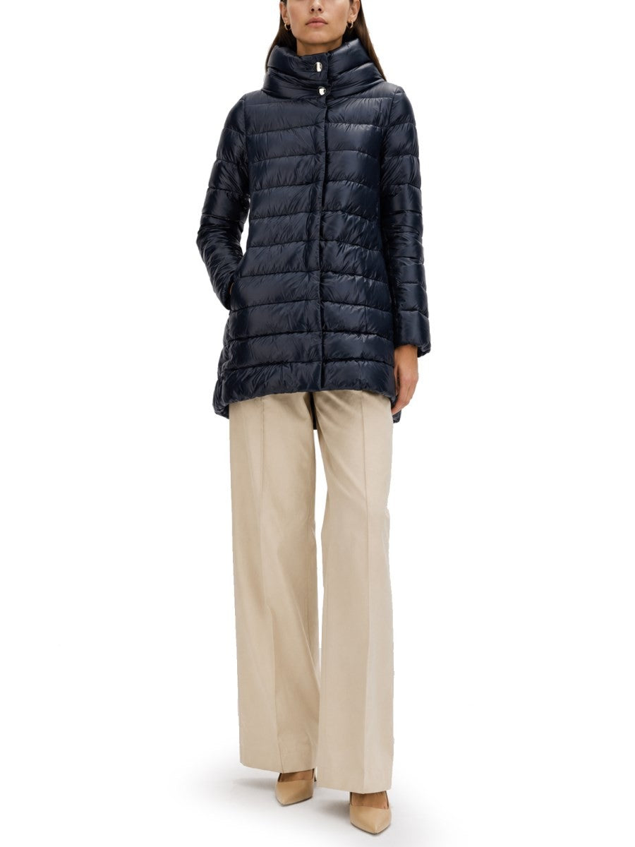 Herno Women's Piumino Shape Amelia Blue