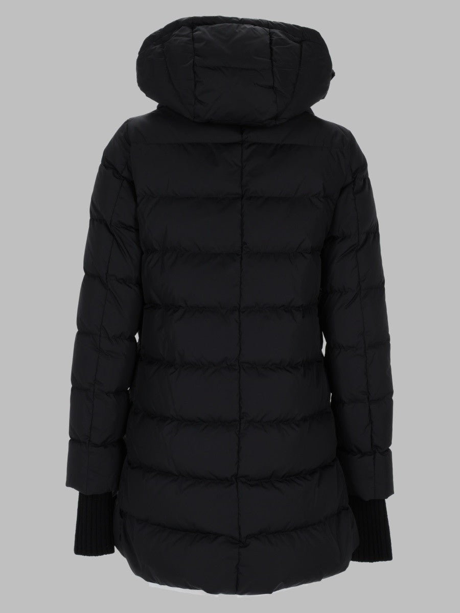 Herno Women's Piumino Shape in Nylon Chamonix Black