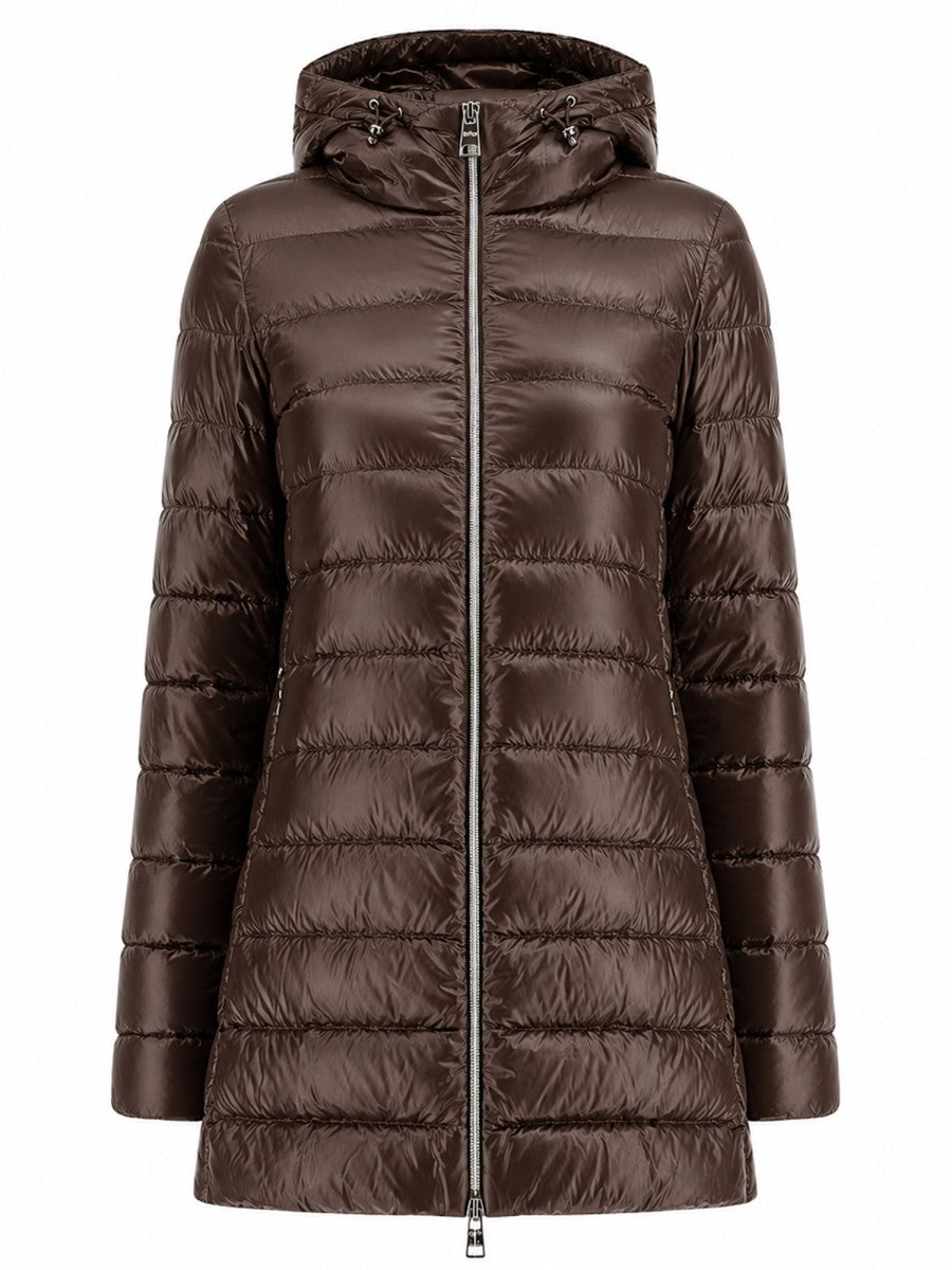 Herno Women's Piumino Shape Resort Brown
