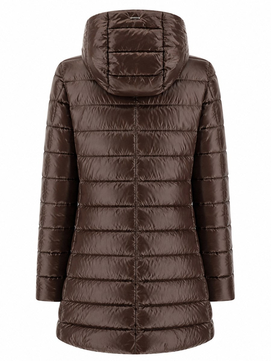 Herno Women's Piumino Shape Resort Brown
