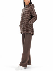 Herno Women's Piumino Shape Resort Brown