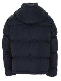 Stone Island Men's Piumino Antistrappo Con Cappuccio Removibile Blue