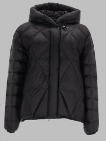 Fay Women's Piumino Argyle Degradé Black
