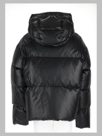 MM6 Maison Margiela Men's Piumino Con Cappuccio Black