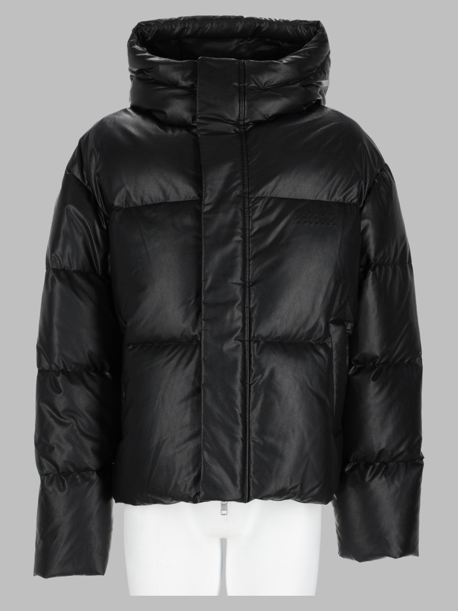 MM6 Maison Margiela Men's Piumino Con Cappuccio Black