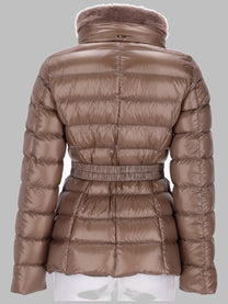 Herno Women's Piumino Con Cintura Brown