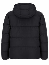 Stone Island Men's Crinkle Reps Down Jacket Black