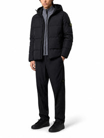 Stone Island Men's Crinkle Reps Down Jacket Black
