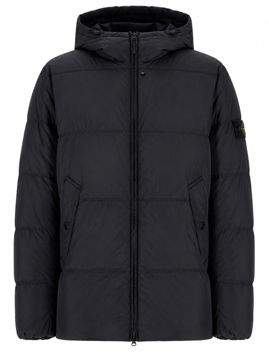 Stone Island Men's Piumino Crinkle Reps Blue