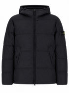Stone Island Men's Crinkle Reps Down Jacket Black