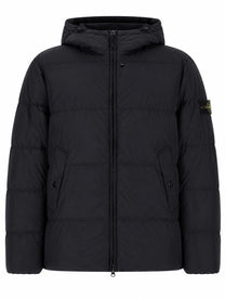Stone Island Men's Crinkle Reps Down Jacket Black