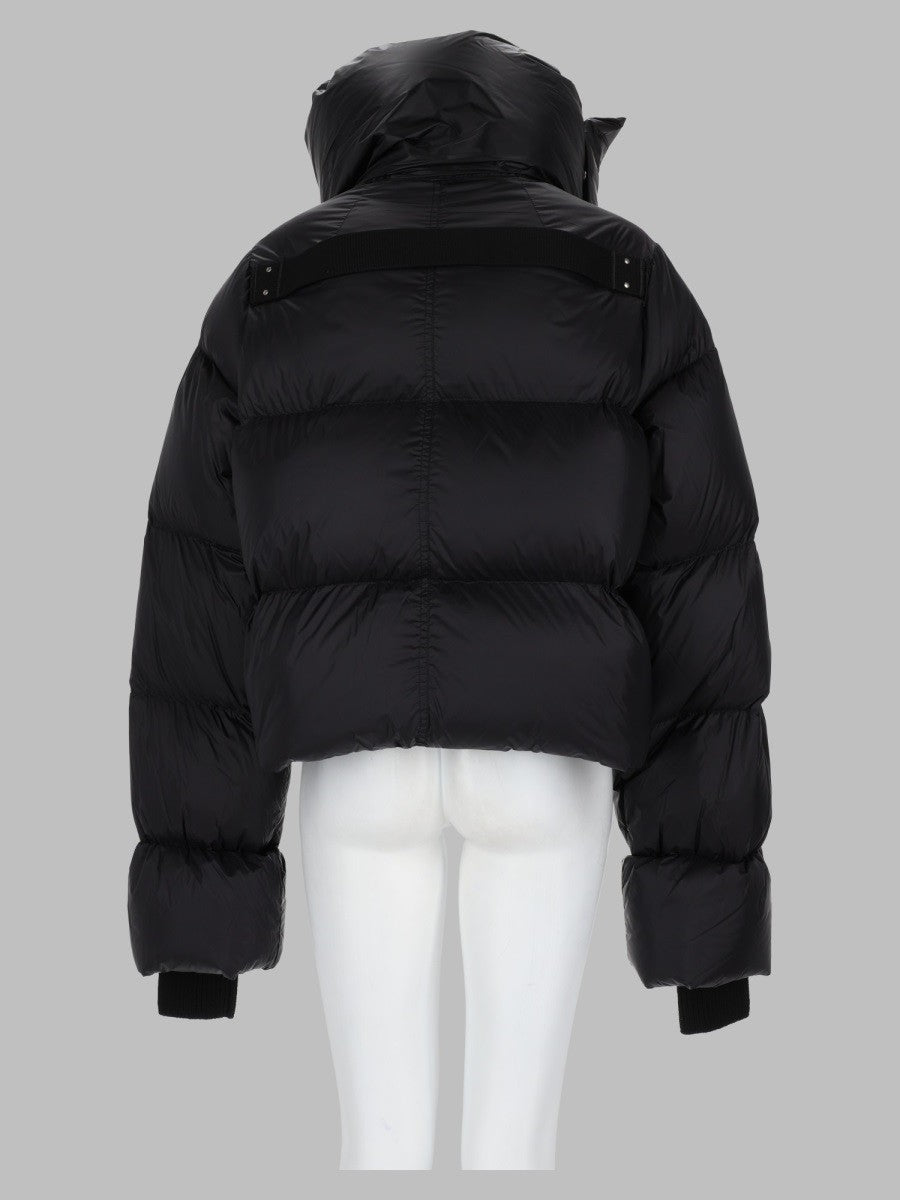 Rick Owens Women's Piumino Funnel Neck Black