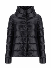 Herno Women's Piumino in Nylon Ultralight Black