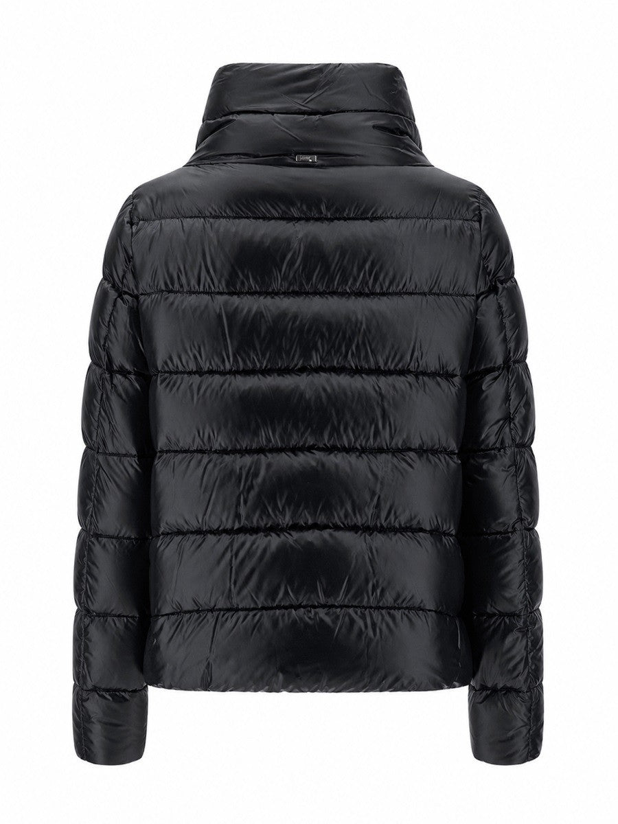Herno Women's Piumino in Nylon Ultralight Black