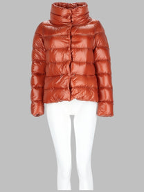Herno Women's Piumino in Nylon Ultralight Red