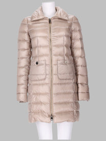 Herno Women's Piumino Lungo Maria Beige