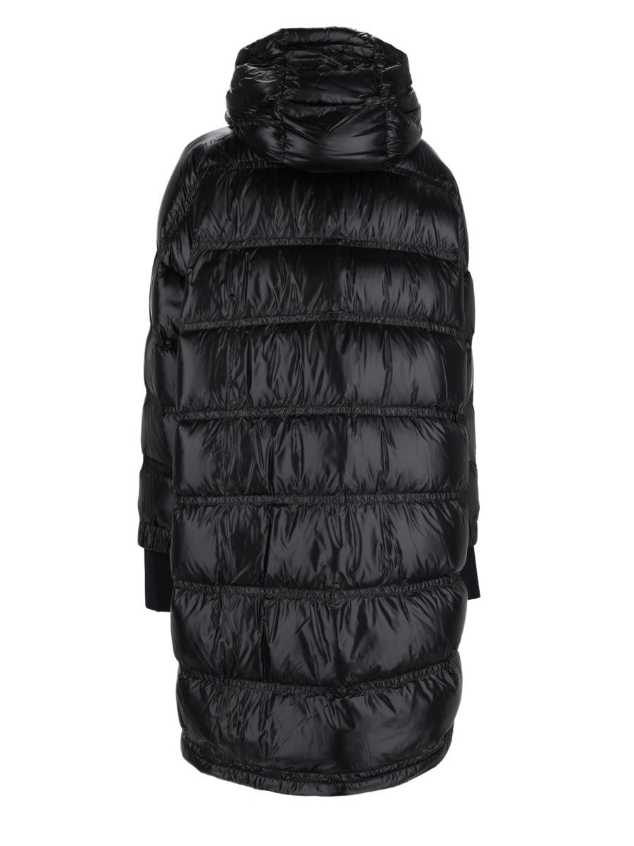 Moncler Grenoble Women's Long Rochelairs Down Jacket Black