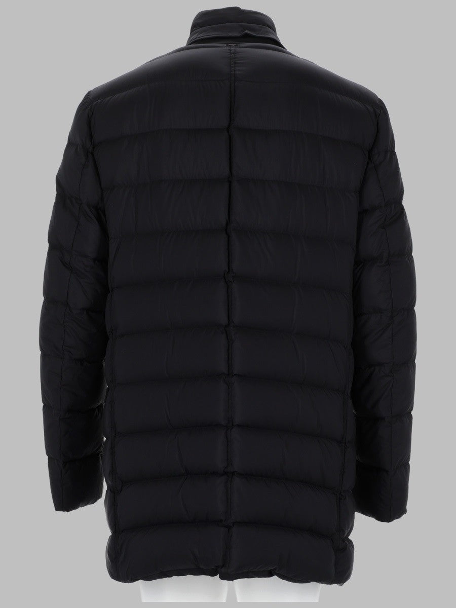 Herno Men's Piumino Lungo Trapuntato Black
