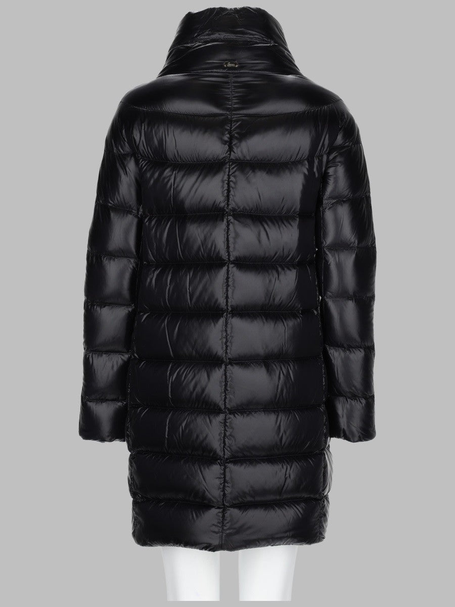 Herno Women's Piumino Lungo Trapuntato Black