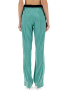 Tom Ford Women's PJ Stretch Pants Green, view 3
