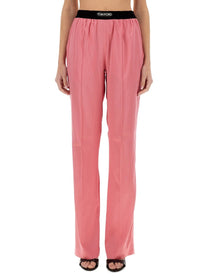 Tom Ford Women's PJ Stretch Pants Blue