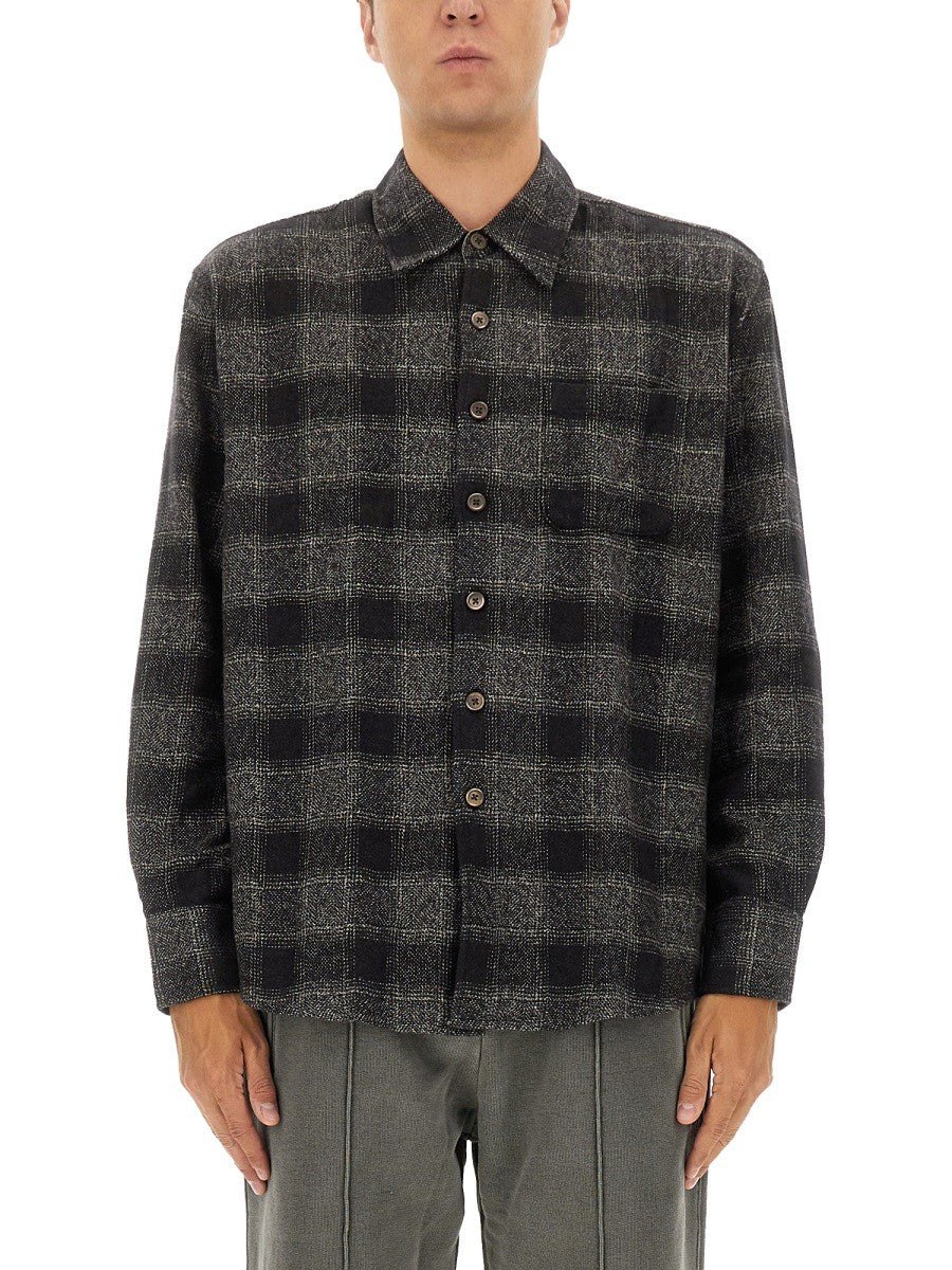 Our Legacy Men's Plaid Shirt Multicolor