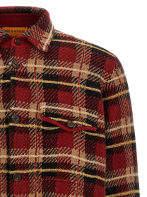 Guest In Residence Plaid Work Shirt Red