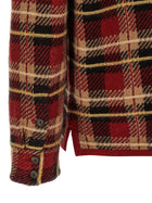 Guest In Residence Plaid Work Shirt Red, view 4