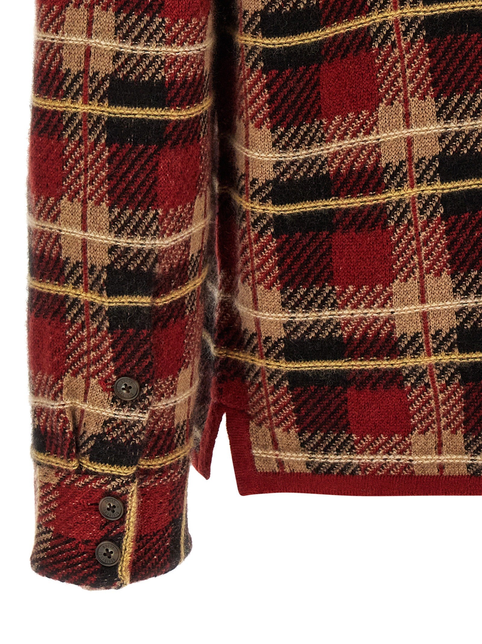 Guest In Residence Plaid Work Shirt Red