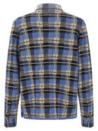 Guest In Residence Plaid Work Shirt Blue, view 2