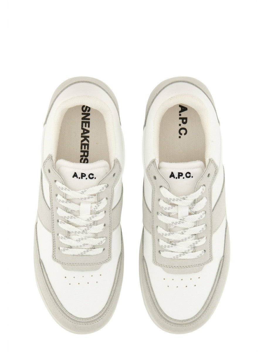 A.P.C Women's Plain Sneaker White