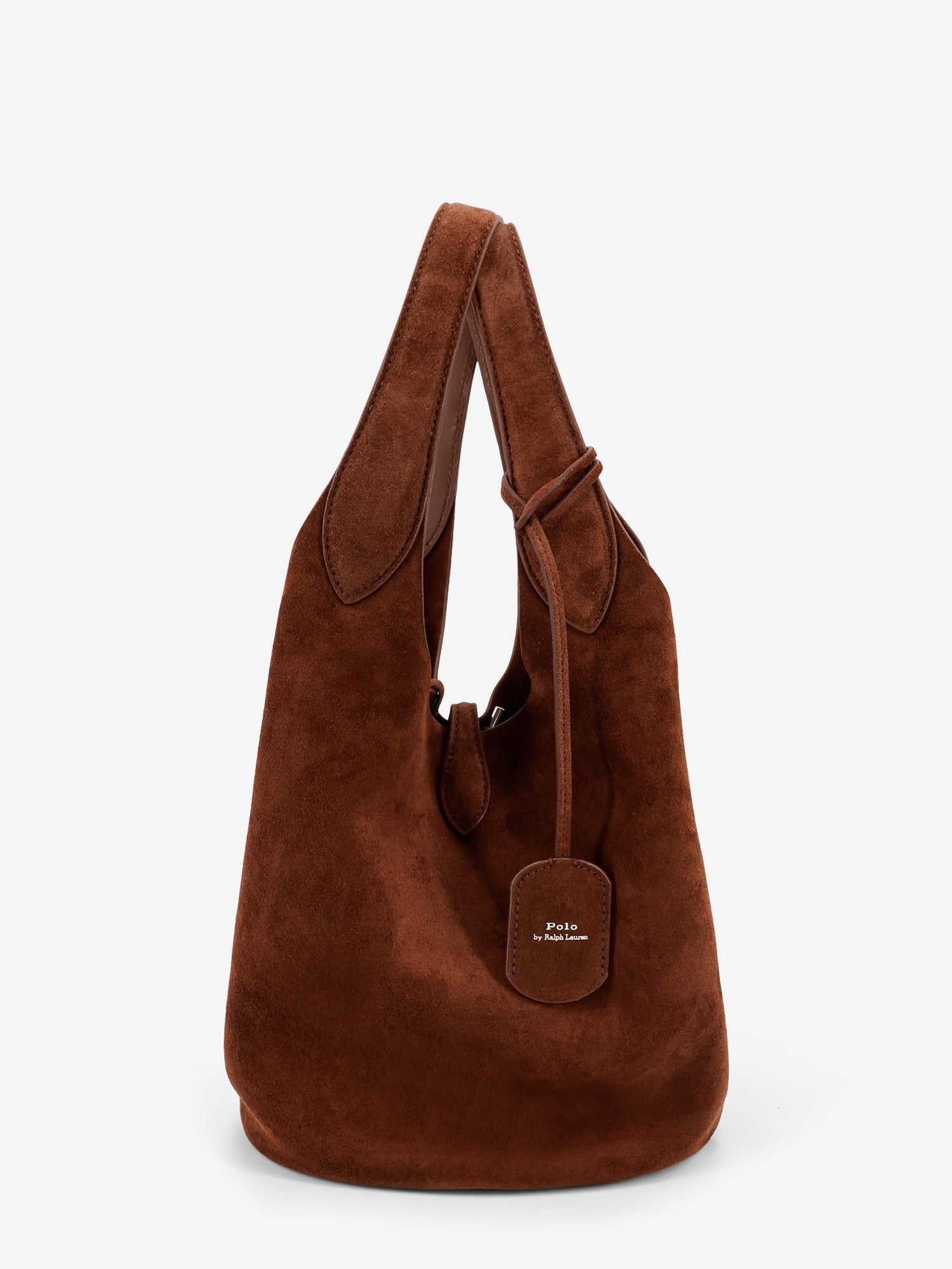 Polo Ralph Lauren Women's Play Suede Shoulder Bag Cafe