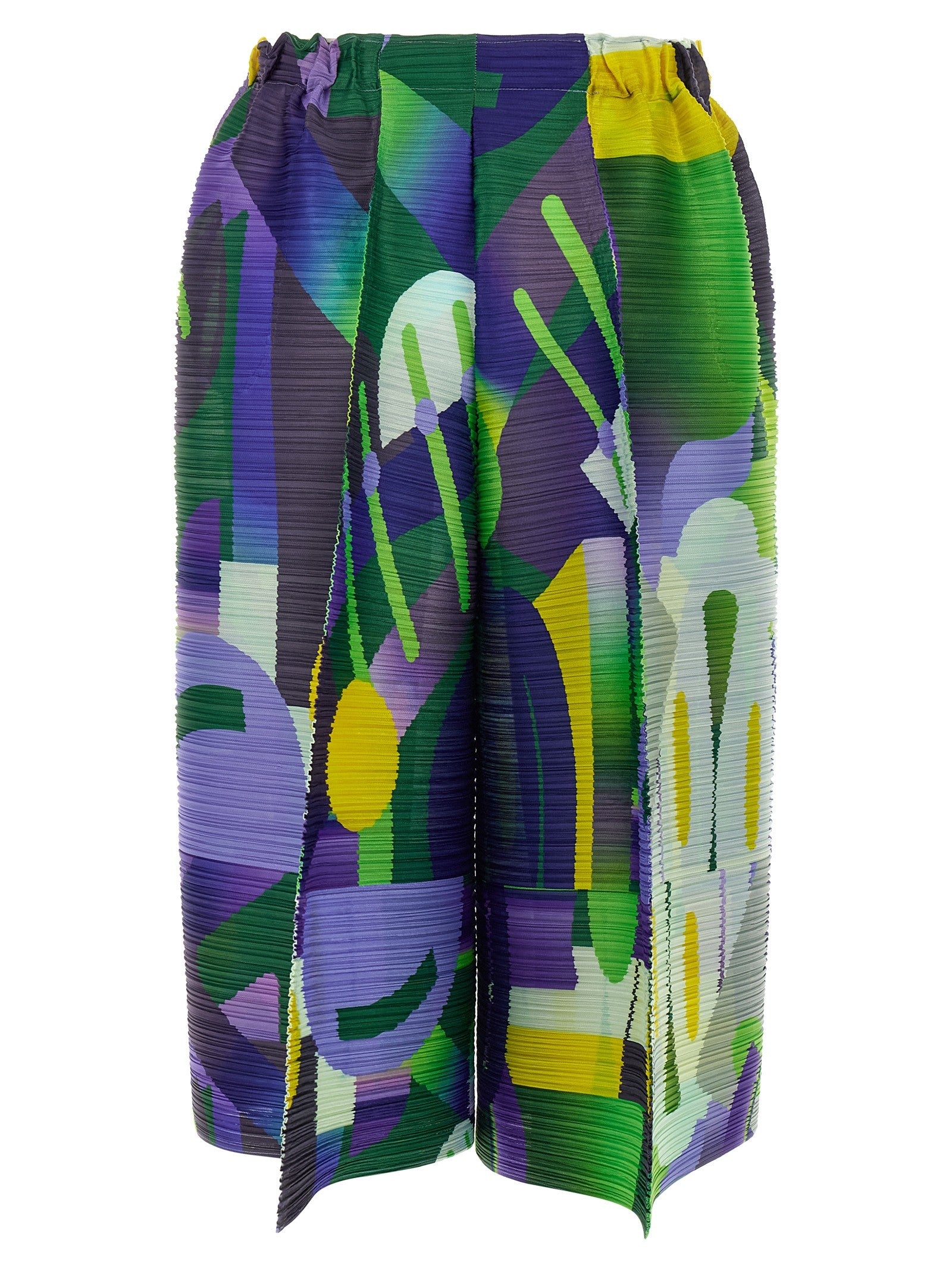 Pleats Please Issey Miyake Playground Pants Gold