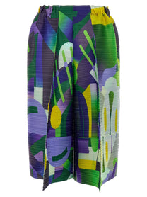 Pleats Please Issey Miyake Playground Pants Gold