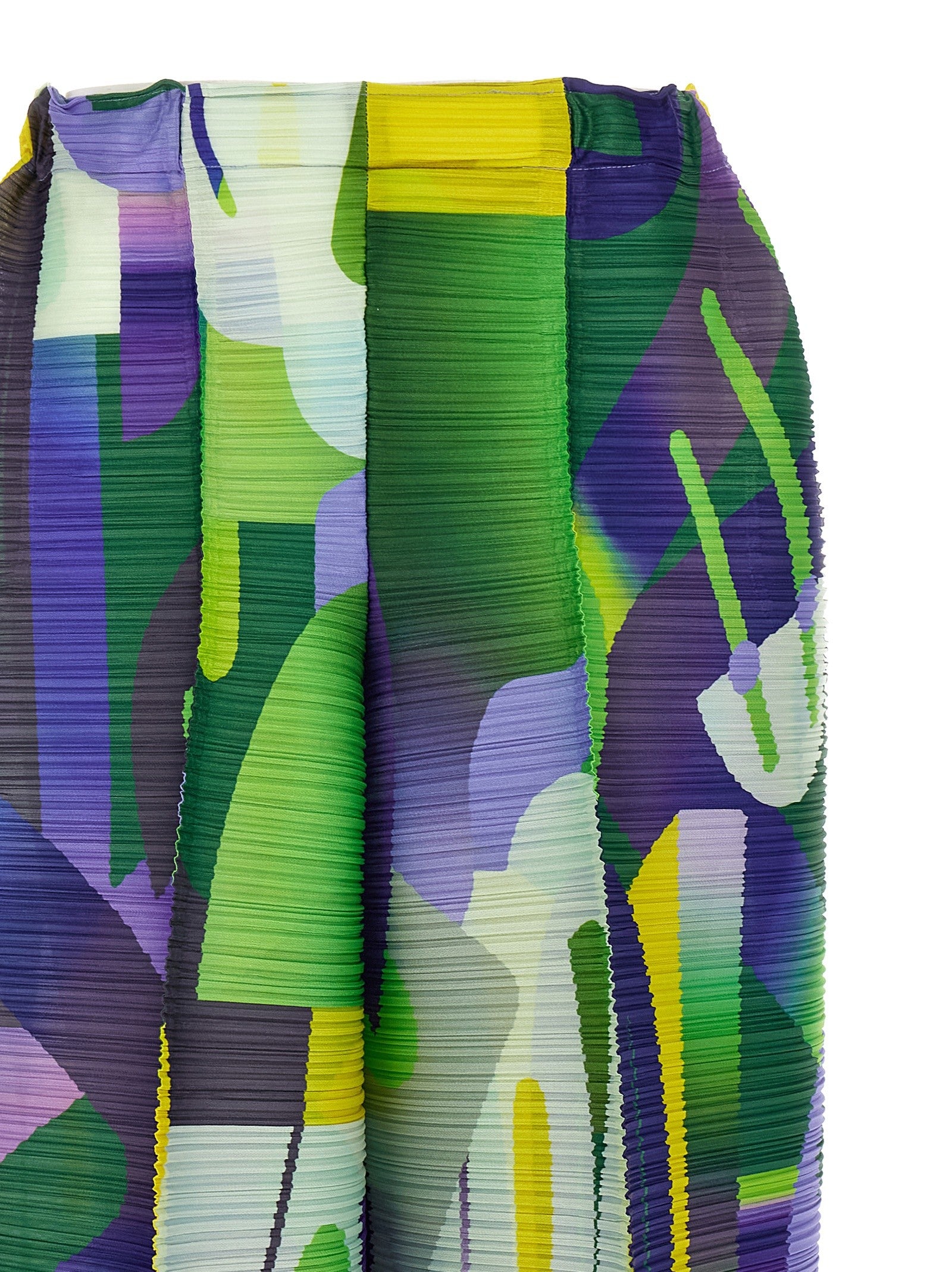 Pleats Please Issey Miyake Playground Pants Gold