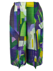 Pleats Please Issey Miyake Playground Pants Gold