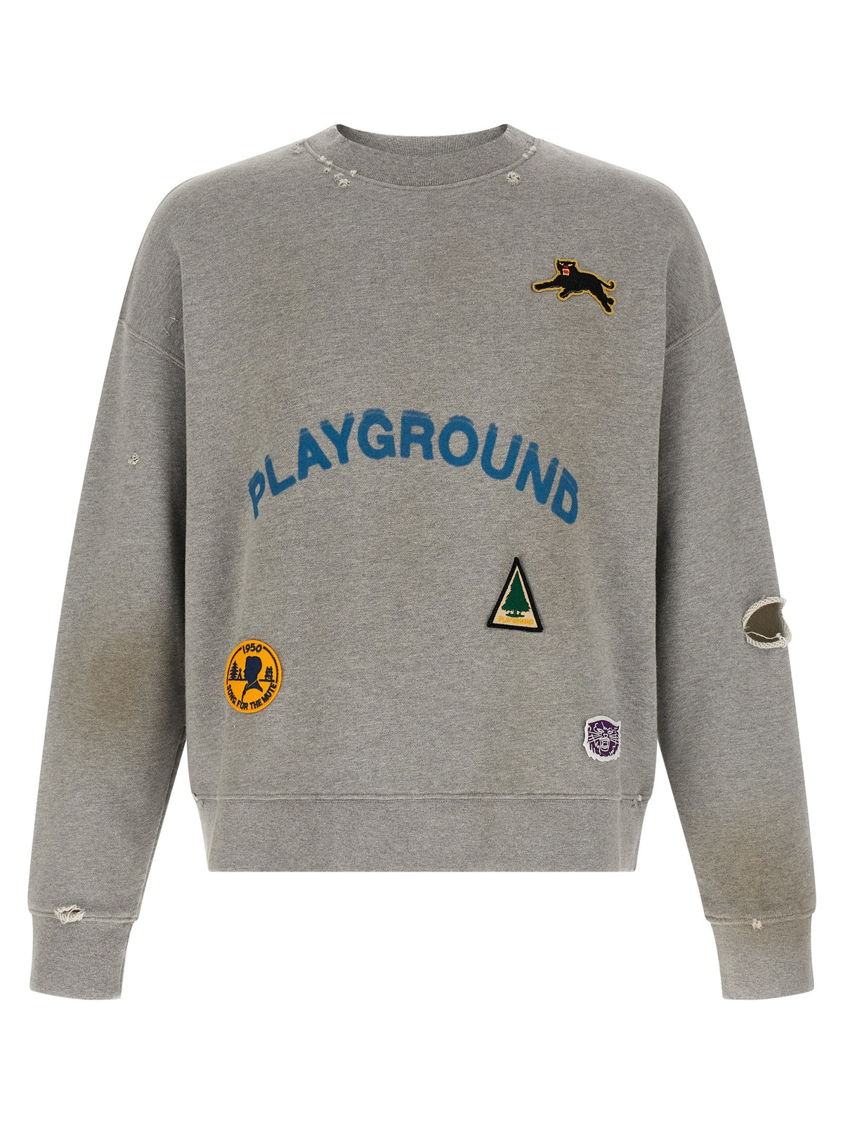 Song For The Mute Playground Sweater Grey