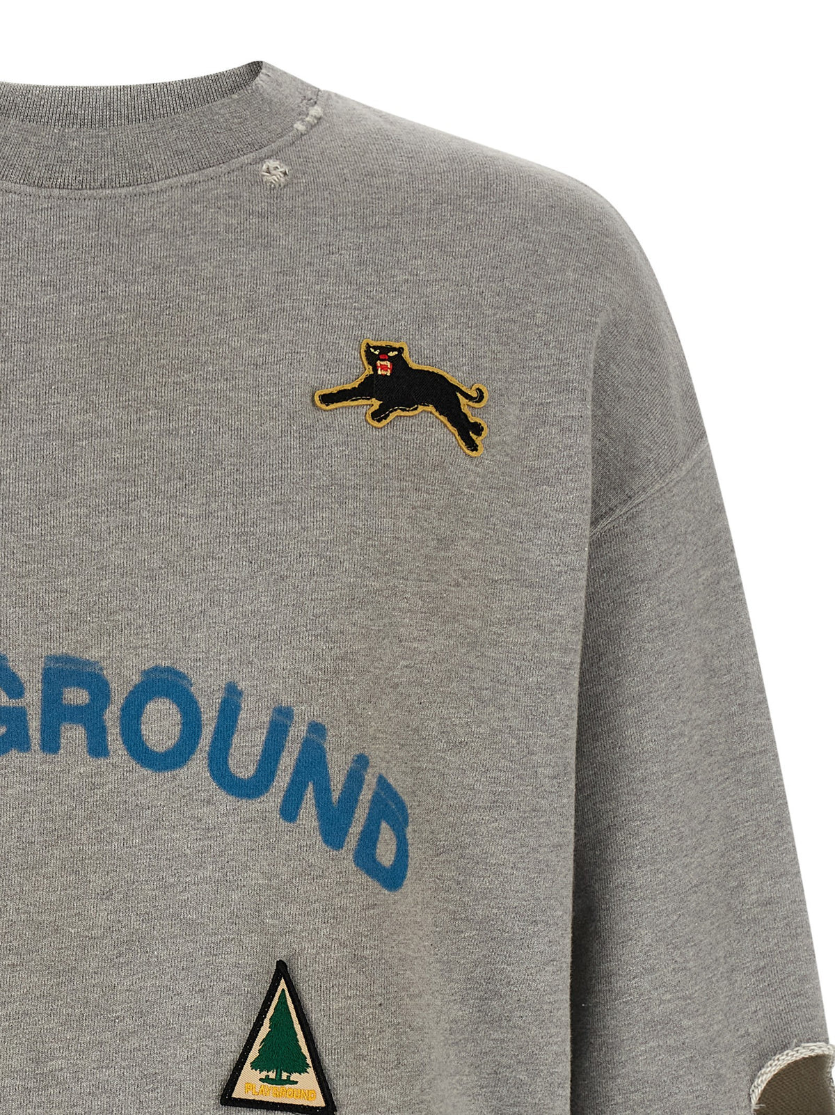 Song For The Mute Playground Sweater Grey