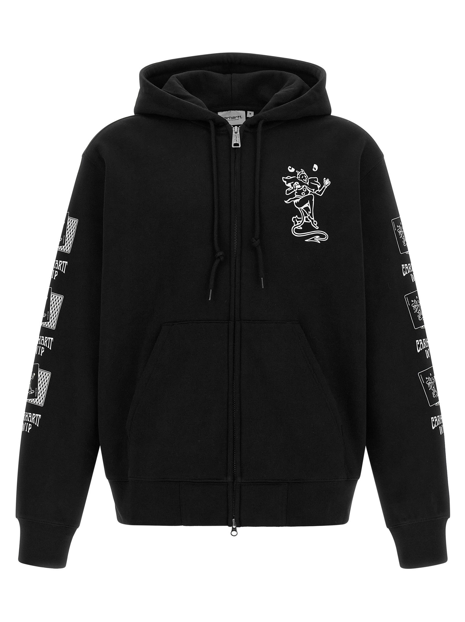 Carhartt Wip Playing Cards Hoodie Black