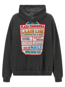 Willy Chavarria Plaza Chavarria Hooligan Sweatshirt Black