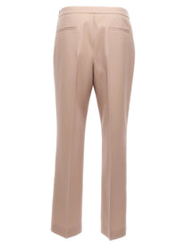 Jil Sander Pleat Wool Pants Beige